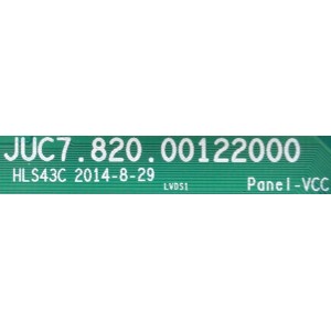 MAIN / FUENTE / (COMBO) / HKPRO 921D4C2 / JUC7.820.00122000 / HLS43C / OSP606 / E342828 / PANEL C400F14-E9-C (G1) / MODELO HKL40B07